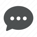 bubble, chat, communication, message, support, talk, text