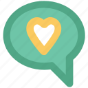 chat balloon, chat bubble, heart bubble, love, love chat, romance, speech bubble