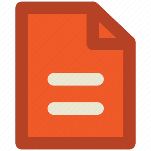 Document, draft, file, note, sheet, text icon - Download on Iconfinder