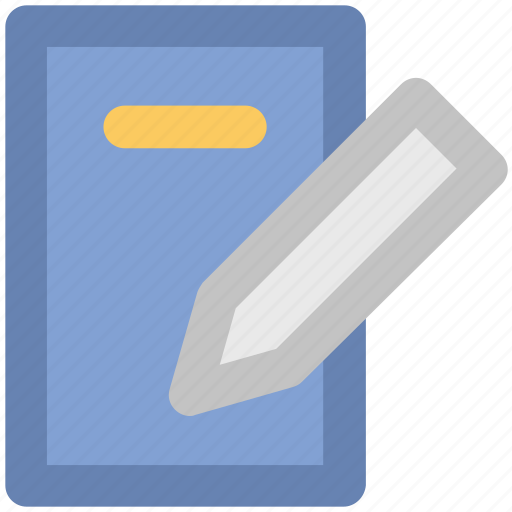 Document, note, notepad, pencil, write, writing, writing pad icon - Download on Iconfinder