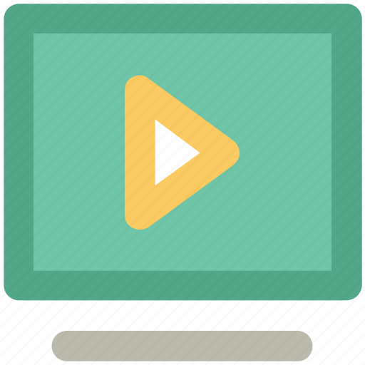 Media, media player, multimedia, play, play sign, screen, video icon - Download on Iconfinder