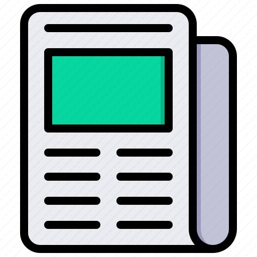 Newspaper, news, media, social, network, communication icon - Download on Iconfinder