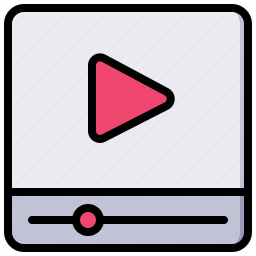 Video, movie, media, play, film, cinema, player icon - Download on Iconfinder