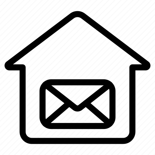 Home, house, building, email, mail, front page, ui icon - Download on Iconfinder