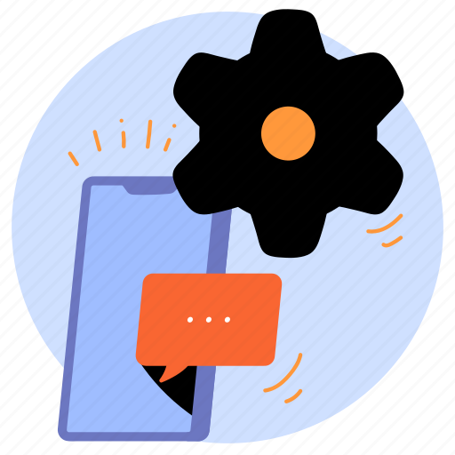 Communication, message, chat, text, settings, options, configuration icon - Download on Iconfinder