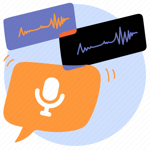 Communication, voice, message, memo, record, microphone, conversation icon - Download on Iconfinder