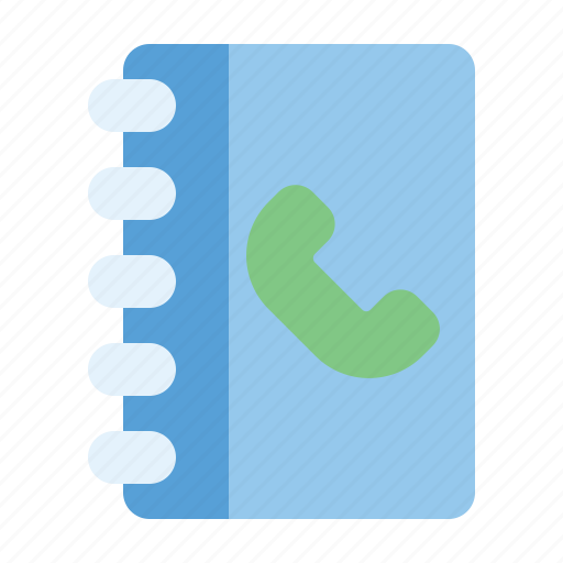 Contactscommunication, phone, book icon - Download on Iconfinder