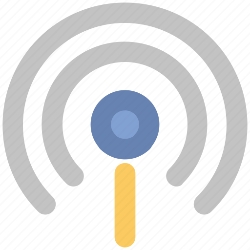 Communication tower, signal tower, wifi, wifi antenna, wifi tower, wireless antenna, wireless technology icon - Download on Iconfinder