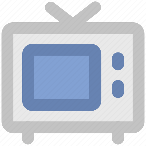 Electronics, old tv, retro tv, technology, tv, tv set, vintage tv icon - Download on Iconfinder