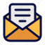 email, message, mail, communication, envelope, send, mailbox, newsletter, marketing 