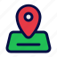 location, pin, navigation, map, place, pointer, position, destination 