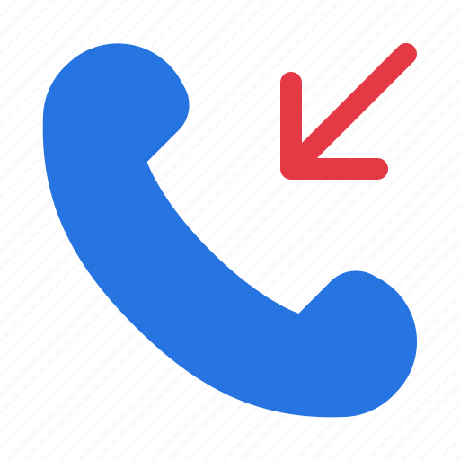 Incoming, call, phone, smartphone, telephone, business, technology icon - Download on Iconfinder