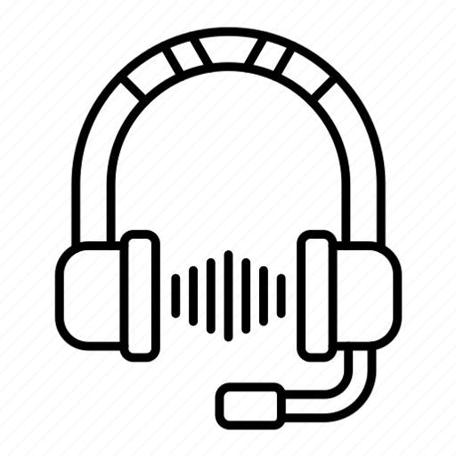 Headphone, headset, service, communcation, sound, music icon - Download on Iconfinder