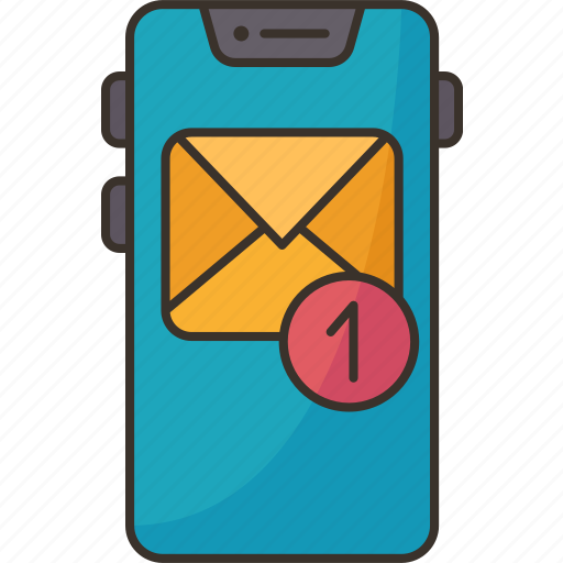 Phone, message, notification, mail, inbox icon - Download on Iconfinder