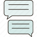 chat, message, dialog, communication, sending