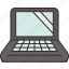 laptop, notebook, computer, electronic, device 
