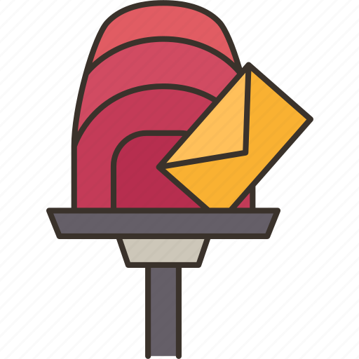 Mailbox, postal, letter, correspondence, address icon - Download on Iconfinder