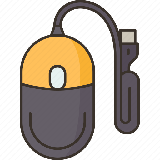 Mouse, click, computer, connected, device icon - Download on Iconfinder