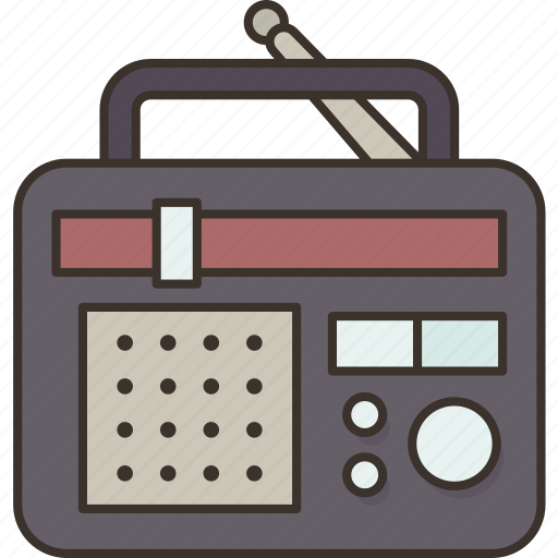 Radio, music, listen, station, broadcast icon - Download on Iconfinder