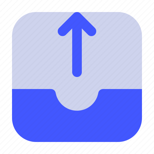 Outbox, inbox, mailbox, mail, envelope, send, arrow icon - Download on Iconfinder