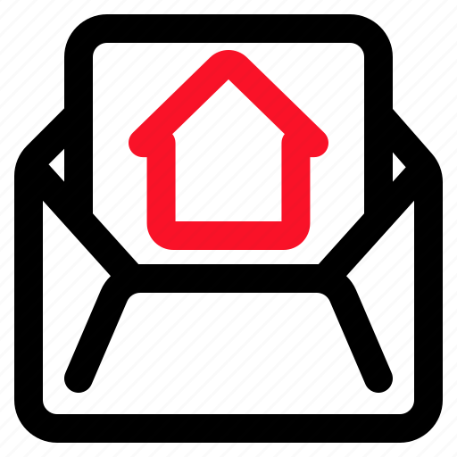 Mail, home, mailbox, house, message icon - Download on Iconfinder