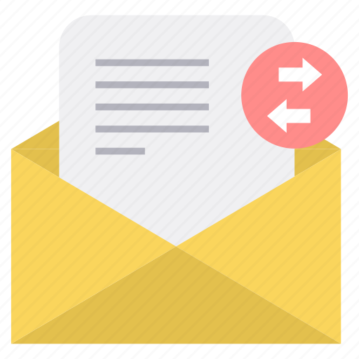 Inbox, mail, receive, receiving, send, sending, envelope icon - Download on Iconfinder