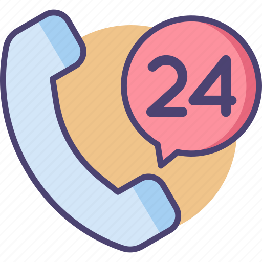 24 hours, 24 hours support, 24h, support icon - Download on Iconfinder