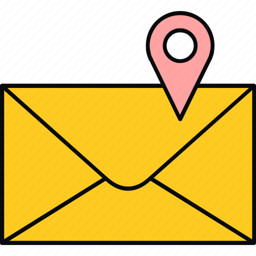 Email, location icon - Download on Iconfinder on Iconfinder