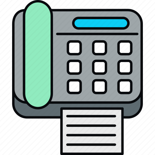 Fax, telephone, communication icon - Download on Iconfinder