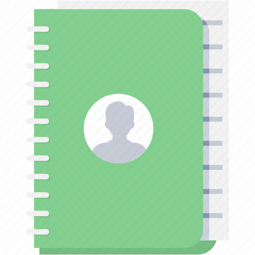 Contacts, address book, book, communication, contact, phone, register icon - Download on Iconfinder
