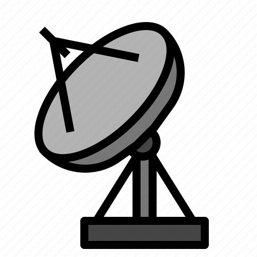 Dish, radio, radiotelescope, satellite icon - Download on Iconfinder
