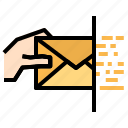 email, message, send