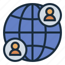 global, network, internet, communication, business
