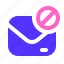block, envelope, message 