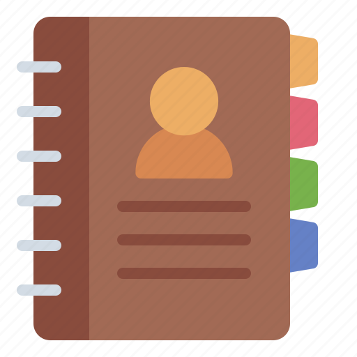 Contact, communication, network, business, contact book icon - Download on Iconfinder