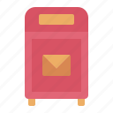 mailbox, inbox, letter, communication, network, business