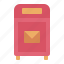 mailbox, inbox, letter, communication, network, business 