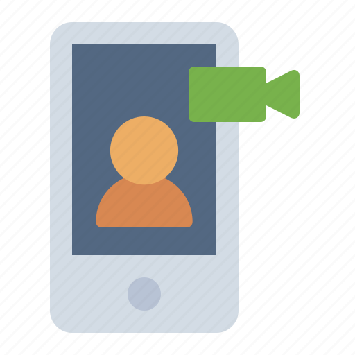 Smartphone, communication, network, business, video call icon - Download on Iconfinder