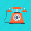 call, communication, contact, phone, retro, telephone, vintage 