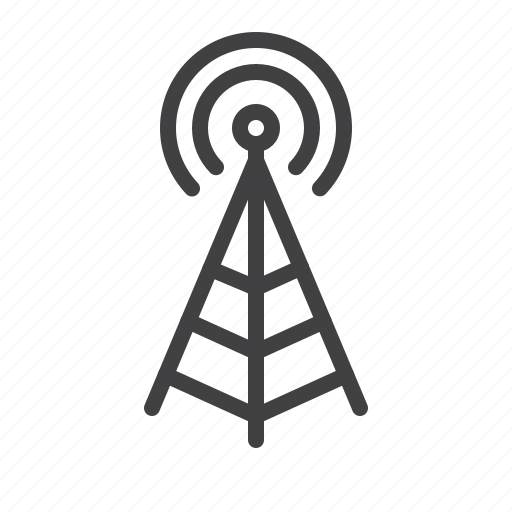Antenna, radio, signal, station icon - Download on Iconfinder
