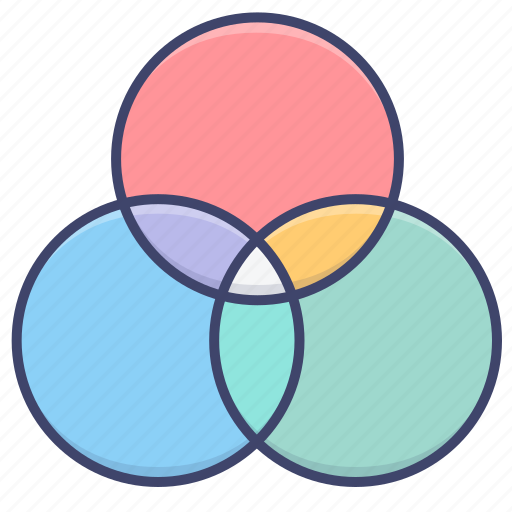 Color, intersection, circles, colors icon - Download on Iconfinder