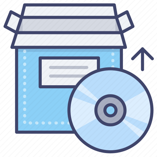 Disc, install, cd, product icon - Download on Iconfinder