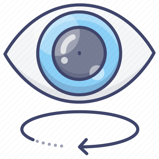Vision, rotate, eye, look icon - Download on Iconfinder