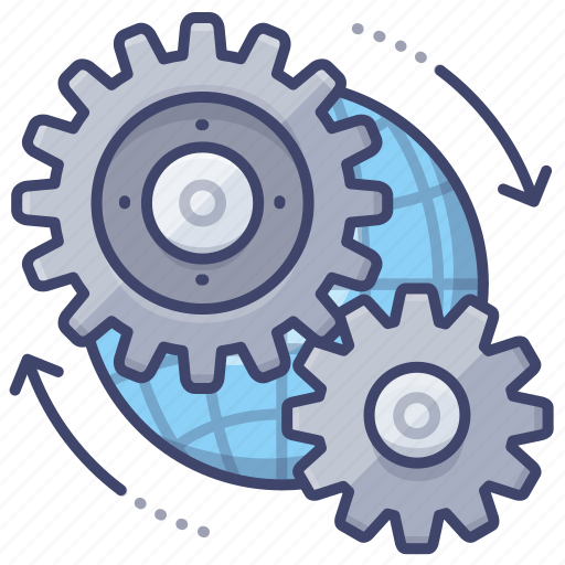 Gears, preferences, global, settings icon - Download on Iconfinder