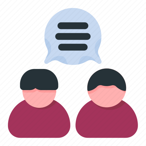 Communication, dialogue, discuss, talk, bubble, chat, deeptalk icon - Download on Iconfinder