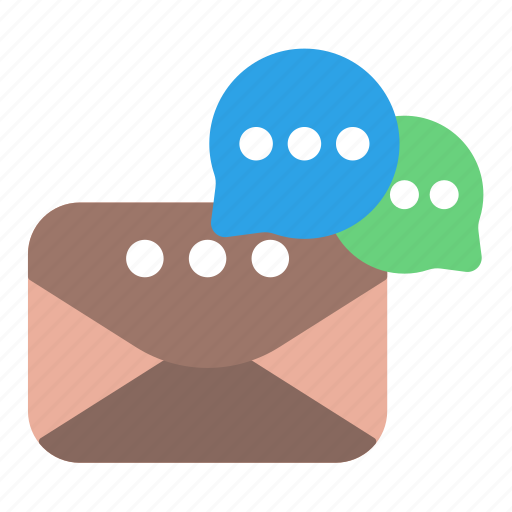 Contact, email, envelope, send, communication, chat, talk icon - Download on Iconfinder