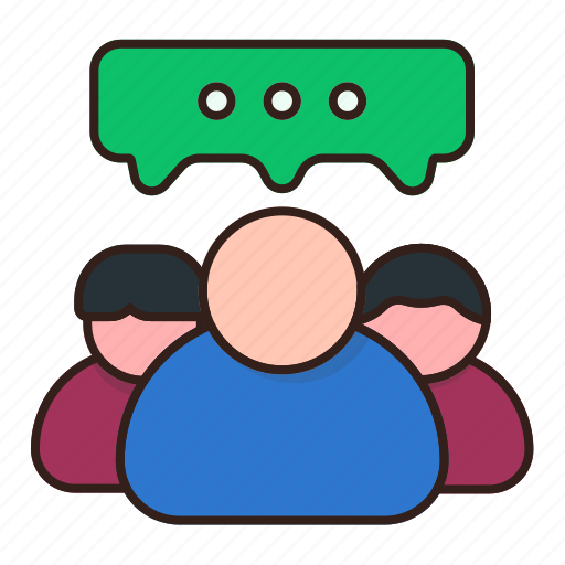 Collaboration, communication, discussion, focus, group icon - Download on Iconfinder