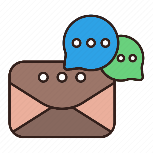 Contact, email, envelope, send, communication, chat, talk icon - Download on Iconfinder