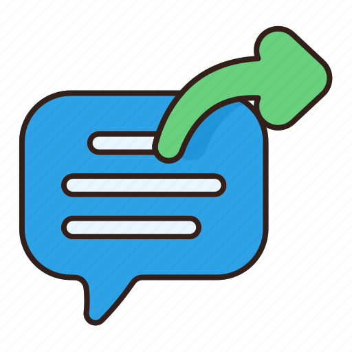 Reply, communication, talk, bubble, chat, discussion, comment icon - Download on Iconfinder