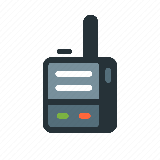 Communication, network, phone, radio, talkie, walkie icon - Download on Iconfinder